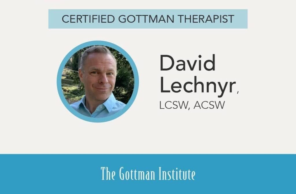 dave lechnyr gottman certified therapist wide